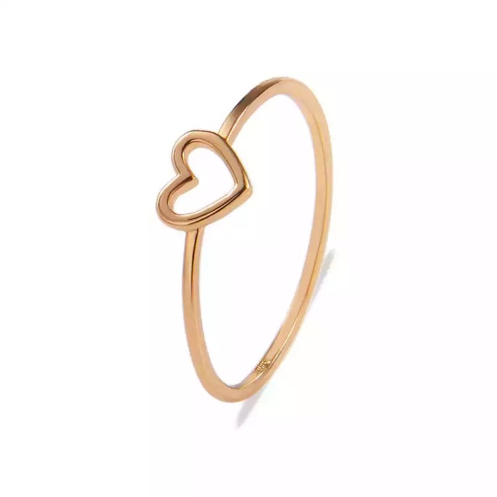 NEW! gold heart ring 🤍 - Picture 5 of 7